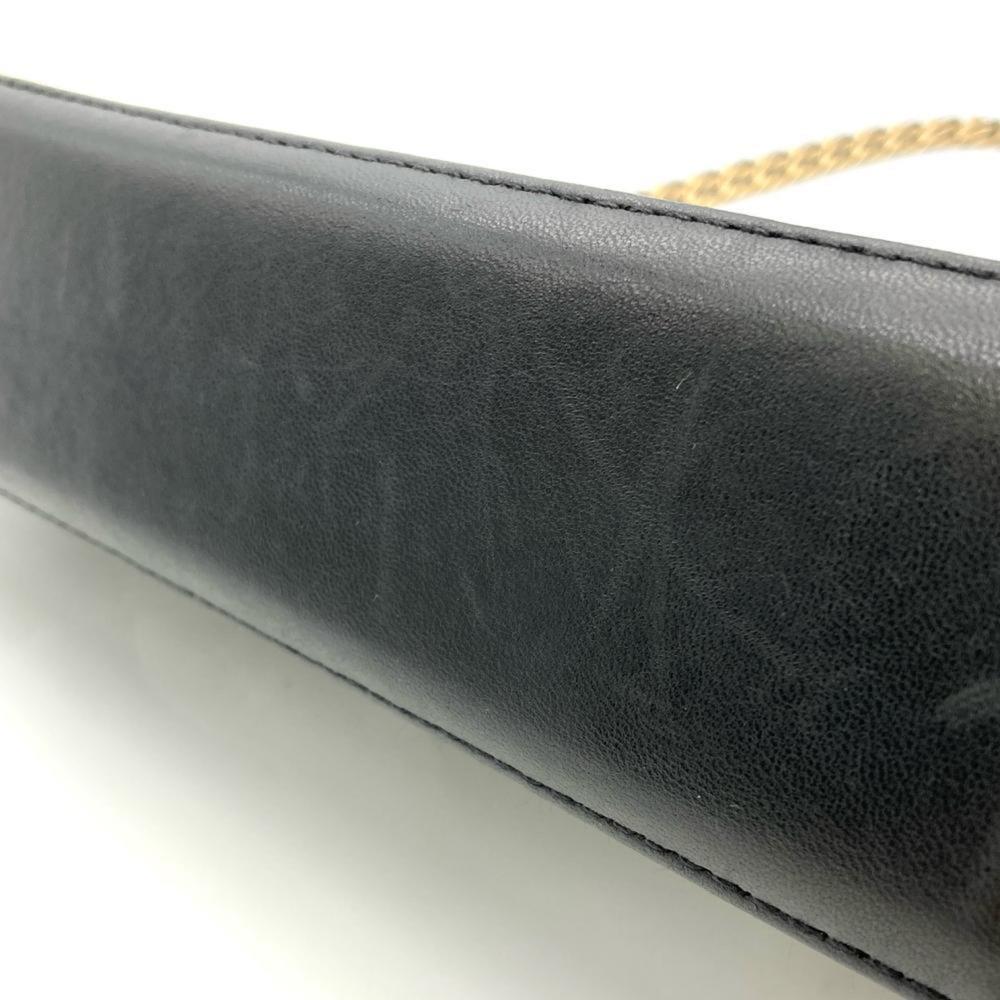 CHANEL Chocobar Shoulder Bag Lambskin Black - Picture 5 of 10